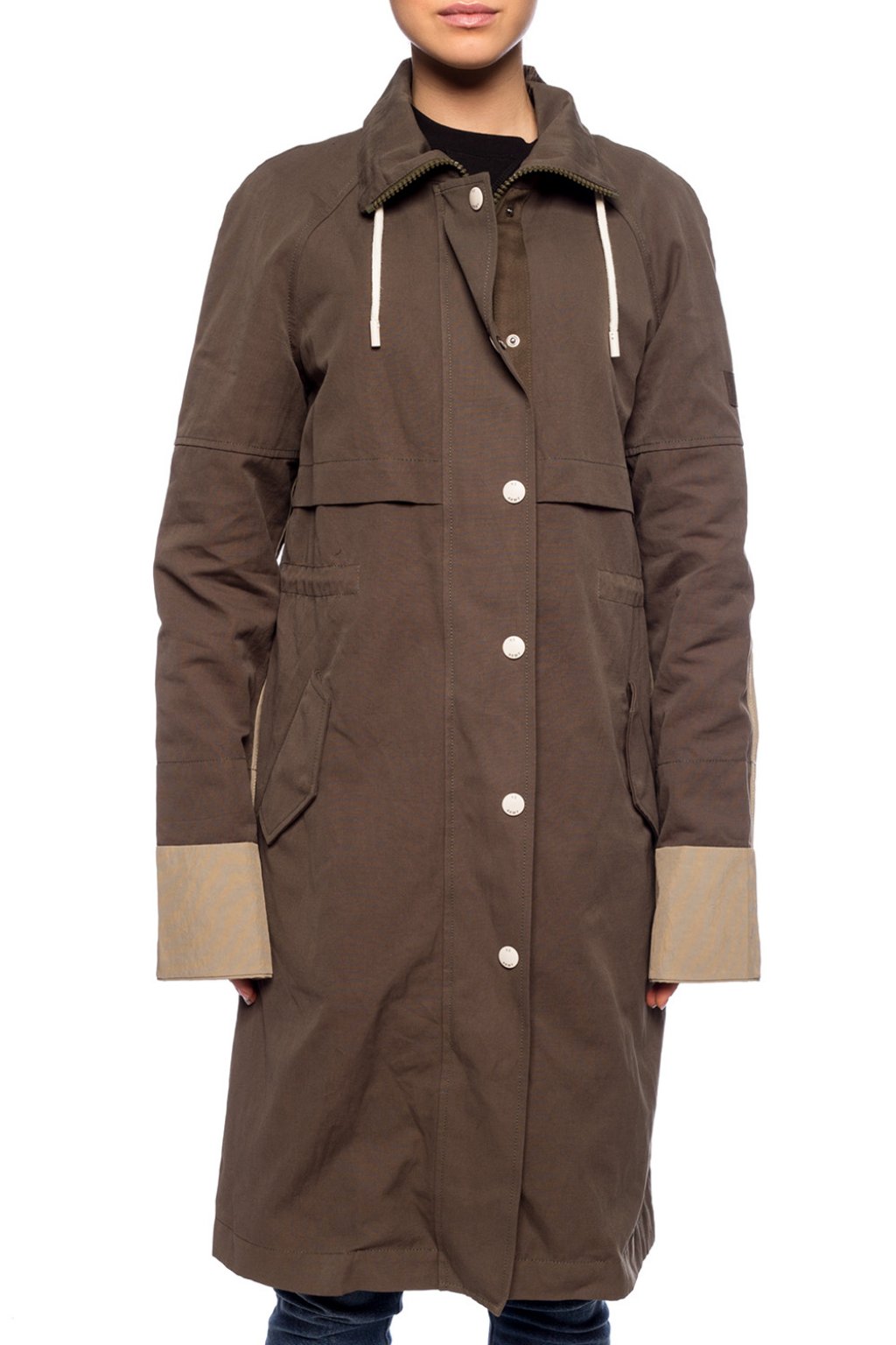 Yves Salomon Hooded jacket